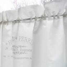 Curtain Shabby Chic Washington Bistro Curtain Window Country House - thumbnail 2