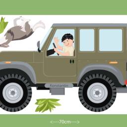 "Wall Sticker ""Off-Road Vehicle" - thumbnail 3