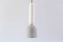 Handmade Concrete Pendant Light Modern Cylinder Chandelier
