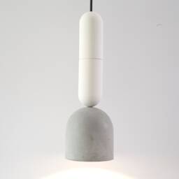 Handmade Concrete Pendant Light Modern Cylinder Chandelier - thumbnail 2