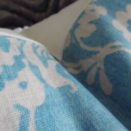 Skyblue Pillow Cover.accent Pillow.slipcover.toss Pillow.throw Pillow.cushion Cover.pillow Covers.spring Decor Floral.summer Decor.blue.grey - thumbnail 2