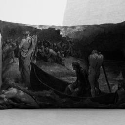"Virgil Confronting The Devils - Divine Comedy Illustration // Dante's Inferno 14"" X 20" - thumbnail 2