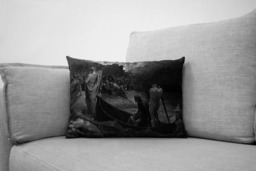 "Virgil Confronting The Devils - Divine Comedy Illustration // Dante's Inferno 14"" X 20" - thumbnail 1