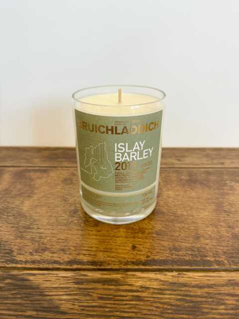 Bruichladdich Whisky Bottle Candle - Rock Salt & Driftwood Scented Soy Wax Isle Of Islay Scotland - image 1