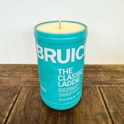 Bruichladdich Whisky Bottle Candle - Rock Salt & Driftwood Scented Soy Wax Isle Of Islay Scotland - thumbnail 3