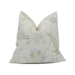 Lee Jofa - Avignon Lilac/Leaf Sophisticated Floral Cushion Cover Handmade Throw Pillow Designer Home D??cor - thumbnail 1