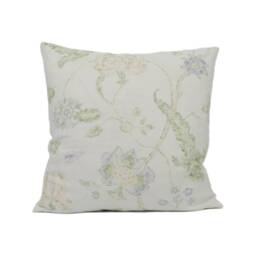 Lee Jofa - Avignon Lilac/Leaf Sophisticated Floral Cushion Cover Handmade Throw Pillow Designer Home D??cor - thumbnail 2