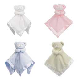 Personalised Baby Comforter Embroidered Animal Lovey, Soft Plush Toy - thumbnail 4