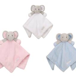 Personalised Baby Comforter Embroidered Animal Lovey, Soft Plush Toy - thumbnail 3