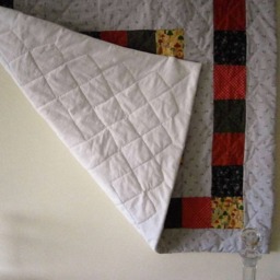 Patchwork Plaid, Hanging, Wall Decoration Or Plaid On A Sofa Armchair - thumbnail 4