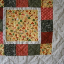 Patchwork Plaid, Hanging, Wall Decoration Or Plaid On A Sofa Armchair - thumbnail 3