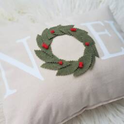 Christmas Noel Pillow, Home D??cor, Boho Holiday Gift Decoration, Noel - thumbnail 2