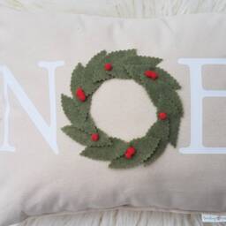 Christmas Noel Pillow, Home D??cor, Boho Holiday Gift Decoration, Noel - thumbnail 3