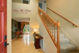 Bless This Home & All Who Enter. Vinyl Wall Decal