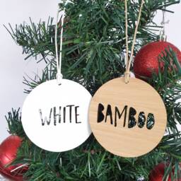 Koala Christmas Wood Decoration-Ornament-Christmas Tree-Gift-Christmas Gift-Wooden-Bauble-Keepsake-Australian - thumbnail 2