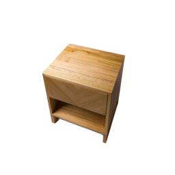 Herringbone Bedside Tables - thumbnail 2