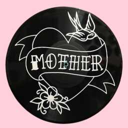 Tattoo Mum, Mother, Traditional , Emo Record Wall Art, Gothic, Music, Gift, Vinyl, Style, Retro Decor, Artist - thumbnail 2