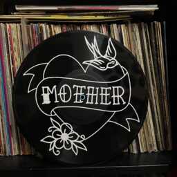 Tattoo Mum, Mother, Traditional , Emo Record Wall Art, Gothic, Music, Gift, Vinyl, Style, Retro Decor, Artist - thumbnail 3