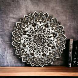 Multilayered Mandala Wall Art - thumbnail 3
