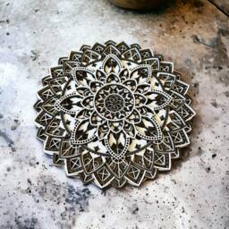Multilayered Mandala Wall Art - thumbnail 2