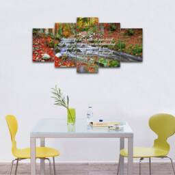 Proverbs 35-6 #41 Niv Trust in The Lord Bible Verse Canvas - Christian Scripture Religious Wall Art Home Decor Paintings - thumbnail 1