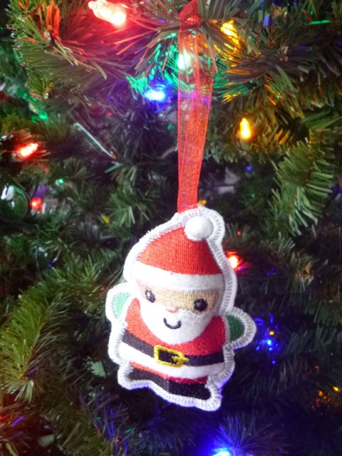 Santa Christmas Ornament
