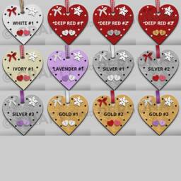 Personalised Our First 1st Christmas As Mr & Mrs Bauble Wooden Heart Tree Ornament Or Magnet Gift For Husband Wife Couple - thumbnail 2