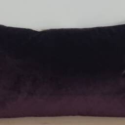 Designers Guild Christian Lacroix Soft Manaos Onyx & Omega Velvet Cushion Cover 35x55 cm - thumbnail 3