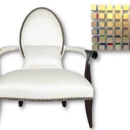Gold Geometric Wood Colorful Mosaic Art Wall Sculpture - thumbnail 2