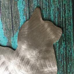 Kitty Kitty, Cat Angel Christmas Tree Topper, Holiday Decoration, Wreath Decor, Wall Art, Plant Stake Or Pet Memorial, Guardian - thumbnail 4