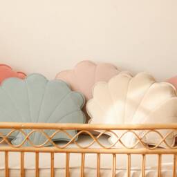 "Velvet Shell Pillow ""Powder Mint" - thumbnail 3