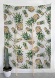 Tropical Pineapple - Wall Tapestry Tapestry Hangings Wanderlust Bohemian Home Decor Dorm T#37 - thumbnail 1