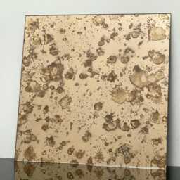 Splash Bronze Antique Mirror Tiles Handcrafted Aged Patina - thumbnail 3