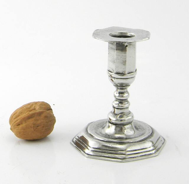 Pewter Candle Holder - image 1