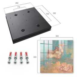 A Dream Come True Wall Mounted Key Cabinet, Turquoise Industrial Box, Surrealistic Art, For Lovers Of Surrealist Art - thumbnail 4