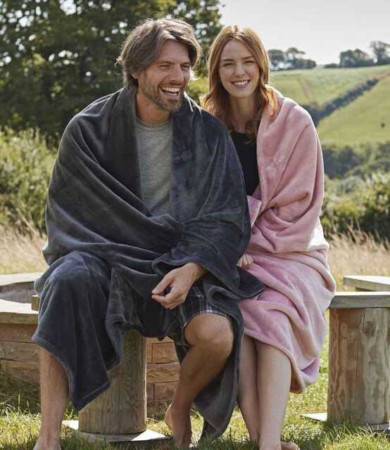 Extra Large Plush Fleece Blanket - image 1
