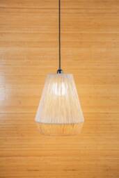Modern Macrame Ceiling Lamp Shade, Hygge Decor