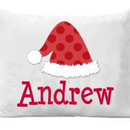 Personalized Santa Feet Christmas Pillow Case - thumbnail 2