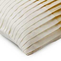 "Designer Beige Bed Pillow Cover 24""x24""/26""x26" - thumbnail 2