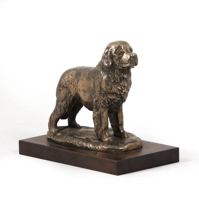 Newfoundland, Dog Wooden Base Statue, Limited Edition, Artdog - image 1