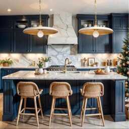 Dome Pendant Light, Brass Ceiling Fixture, Stylish Chandelier Elegant Light - thumbnail 2