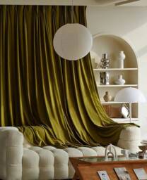 64Colors, 928-41 A Pair Of Gold Green Curtains , Living Room Curtains, Velvet Drapery Panels, Bedroom Custom Made