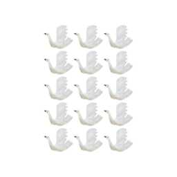 Swans Fabric Wall Stickers. Removable & Reusable - thumbnail 2