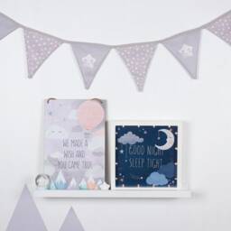 Nursery/Bedroom Wall Sign - 3 Designs To Choose From, Decor, Girls Bedroom Boys Nursery Playroom Decor - thumbnail 3