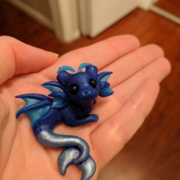 Made To Order Custom Merdragons - Polymer Clay Sculpture - thumbnail 4