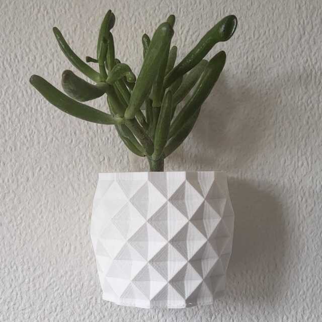 Geometric Wall Planter Eco-Friendly Plant Pot For Vertical Garden - image 1