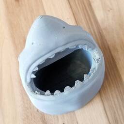 Jaws Shark 3D Printed Planter - thumbnail 2