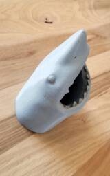 Jaws Shark 3D Printed Planter - thumbnail 1