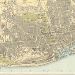 Old Dundee Map - Plan Of Dundee, Scotland 1912 Scottish Maps -Fife Firth Tay - thumbnail 3