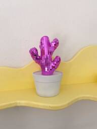 Pink Disco Cactus Home Decor